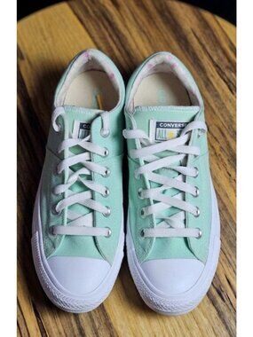 Converse Chuck Taylor Madison Mint Green Low Top Padded Tongue Sneakers Women 9
